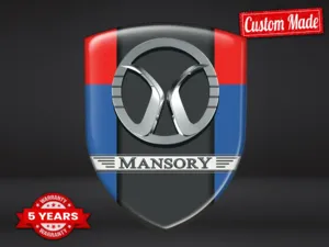 Mansory Decalcomanie Auto Business Resistenti Limitate Pregiate